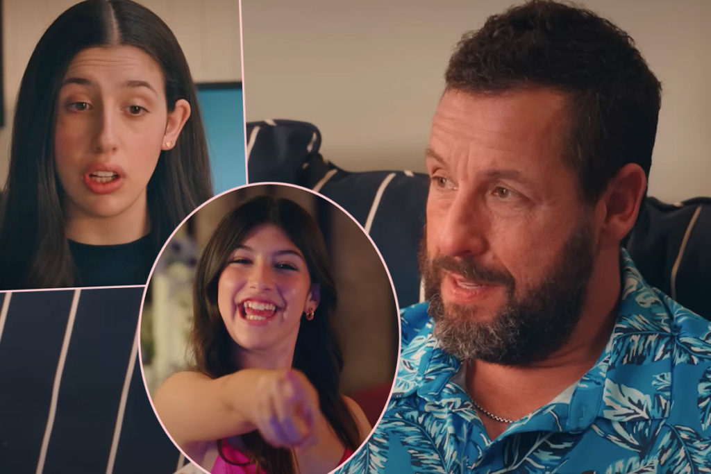 Adam Sandler’s Nepo Babies Star In His New Movie -- And The Director Says They ‘Work Harder’??