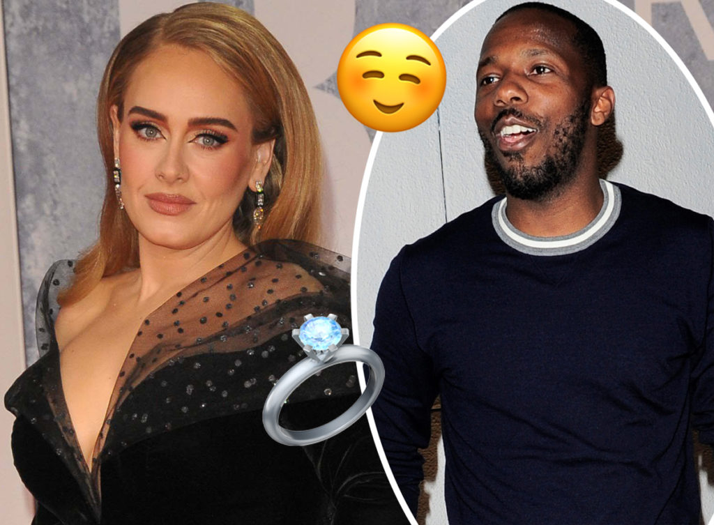 Adele Finally Confirms Her Engagement To Rich Paul In The CUTEST Way!