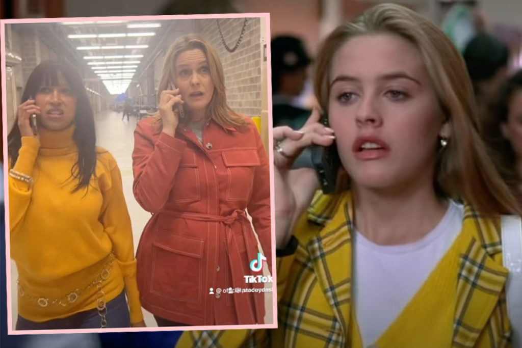 Watch Alicia Silverstone & Stacey Dash Recreate Clueless Scene!