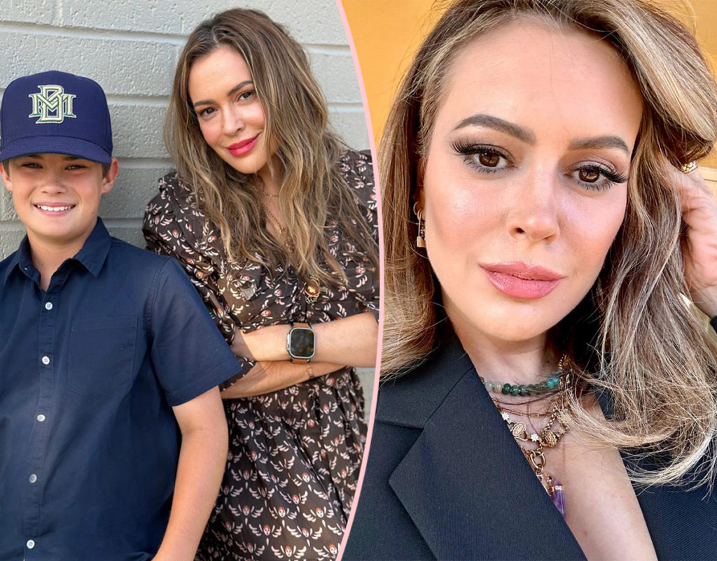 Alyssa Milano Defends Asking Fans To Help Pay For Son's Baseball Trip!