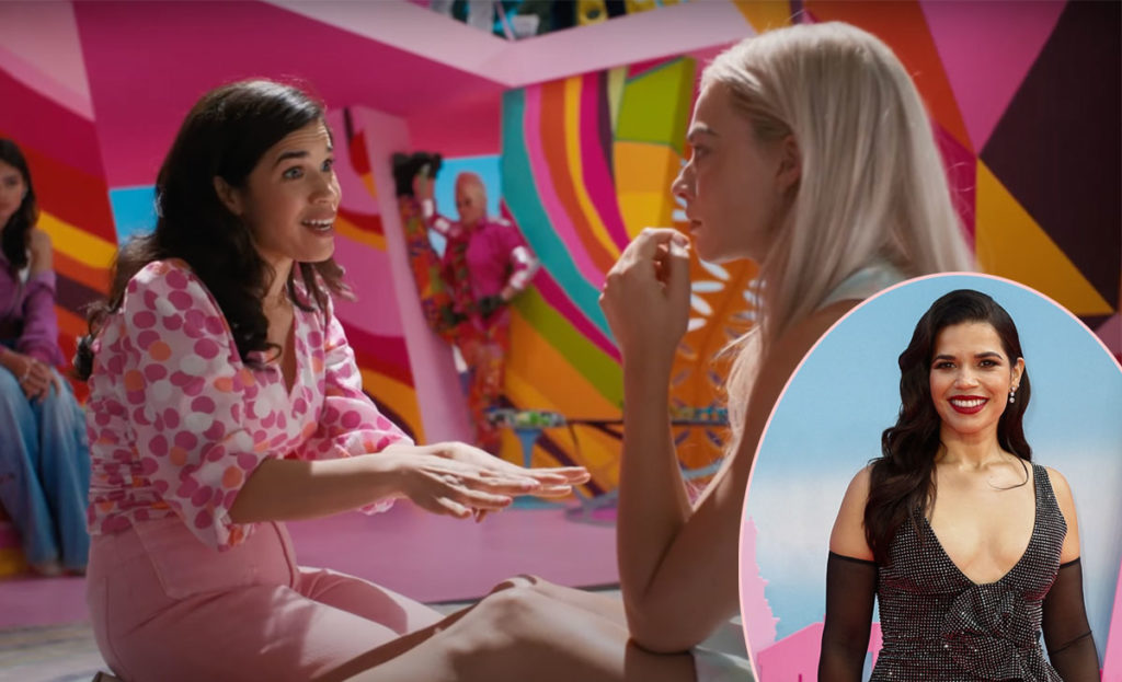 America Ferrera talks Barbie movie monologue