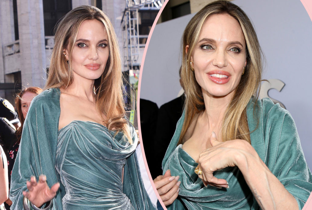 Angelina Jolie Chest Tattoo Tony Awards 2024