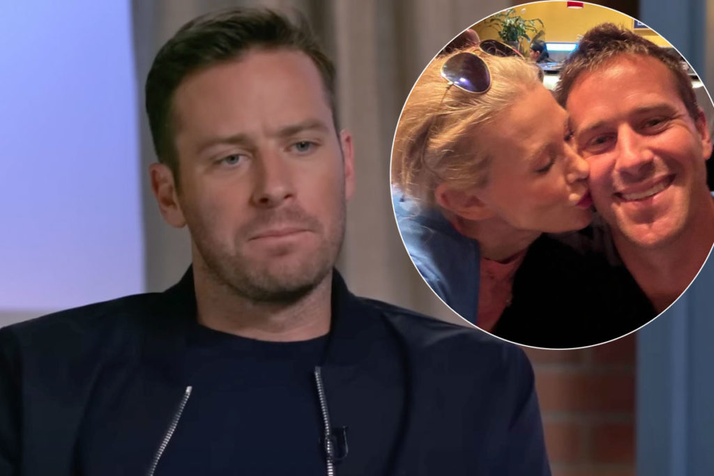 Armie Hammer’s Mom Denies His Cannibalism & Rape Accusations -- But Admits Where He IS ‘In The Wrong’