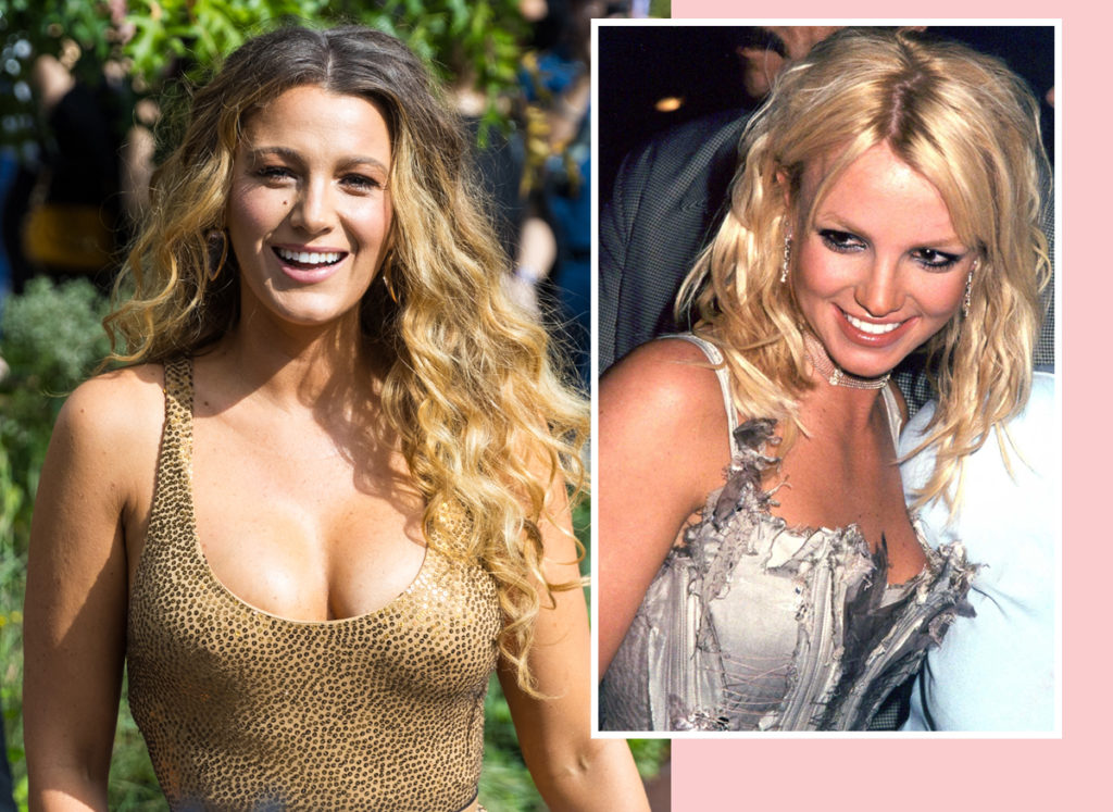 Blake Lively Wears Britney Spears Versace Dress Tribute