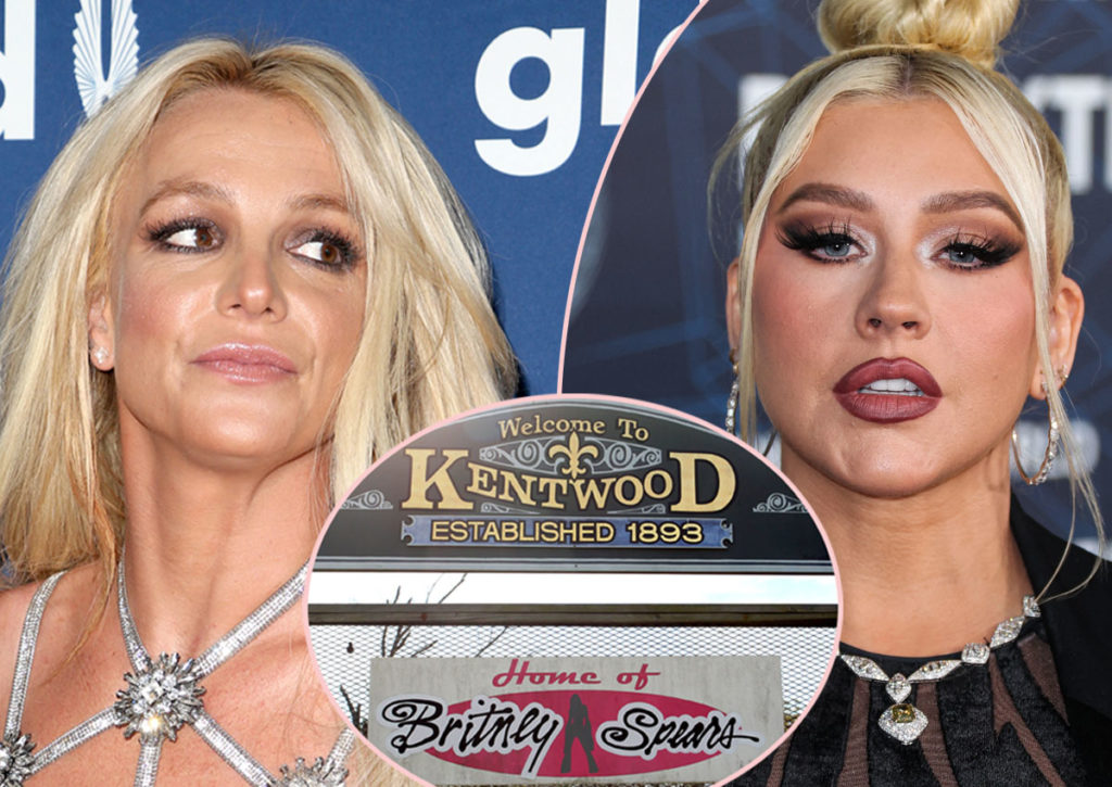 Britney Spears' Childhood Home For Sale -- And Includes A Dig At Christina Aguilera Scrawled On The Wall?!