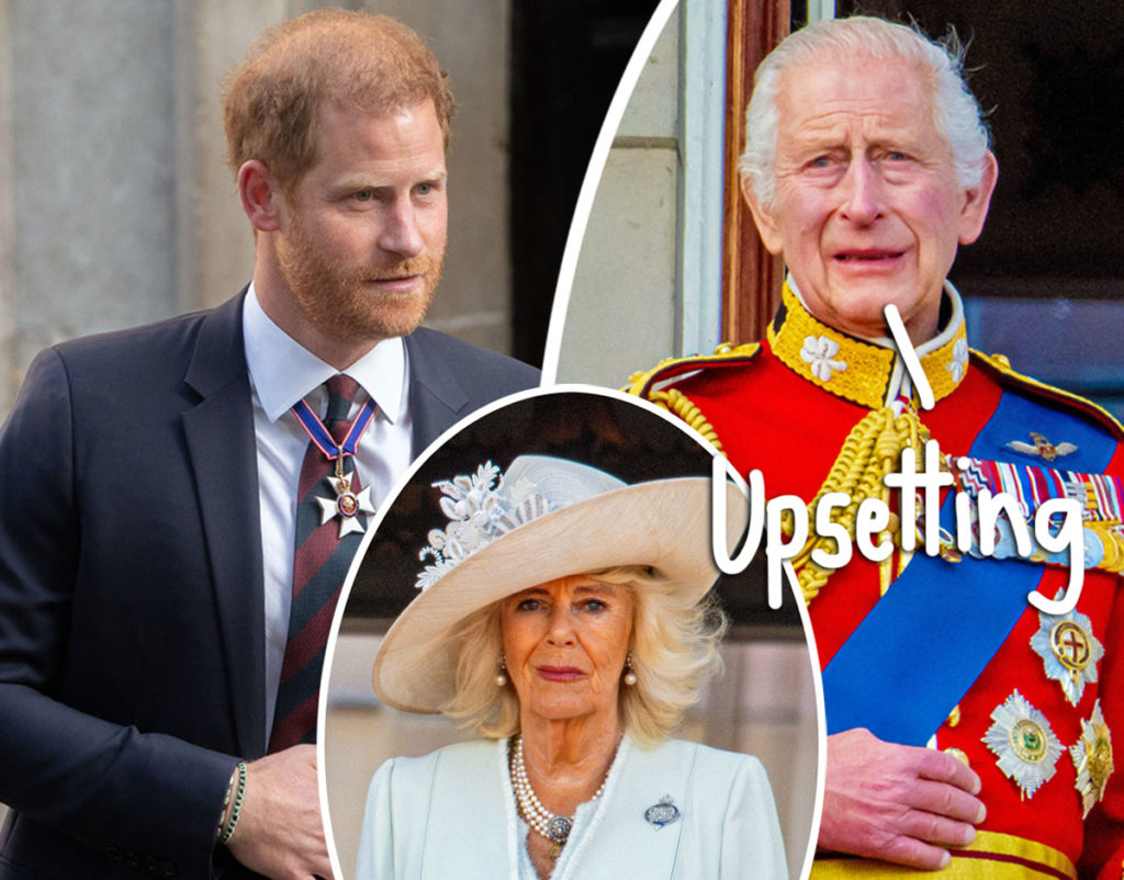 King Charles Has 'A Lot of Anger' Toward Prince Harry Over Camilla Conflict