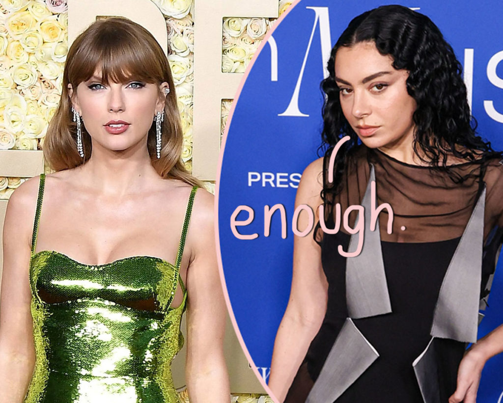 Charli XCX Tells Her Fans To Stop Targeting Taylor Swift: 'It Disturbs Me'