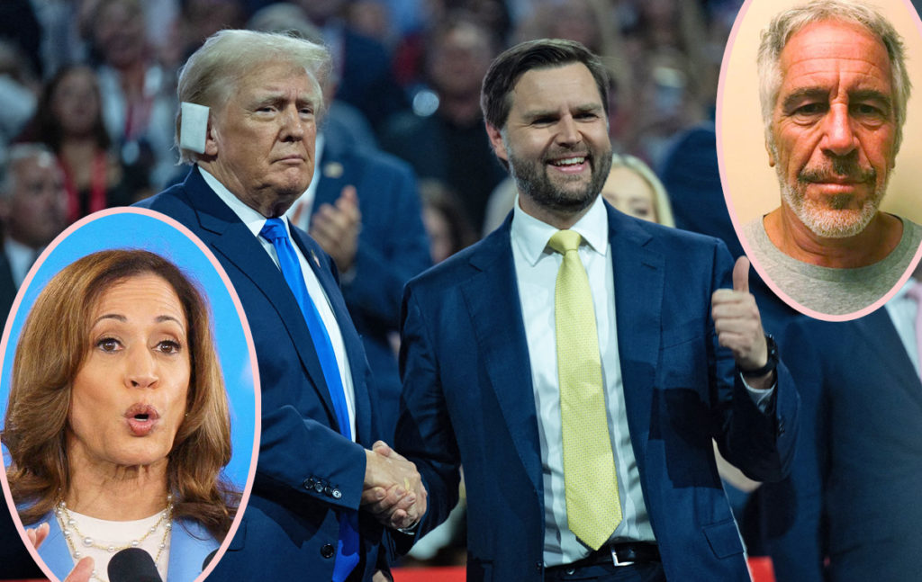 JD Vance Compares Kamala Harris Jeffrey Epstein Donald Trump Accusations