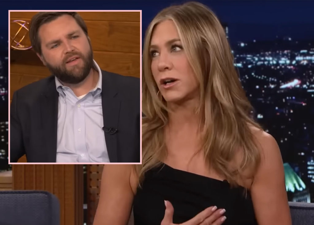 JD Vance Calls Jennifer Aniston ‘Disgusting’ After Backlash For his Attacks On ‘Childless’ Women!