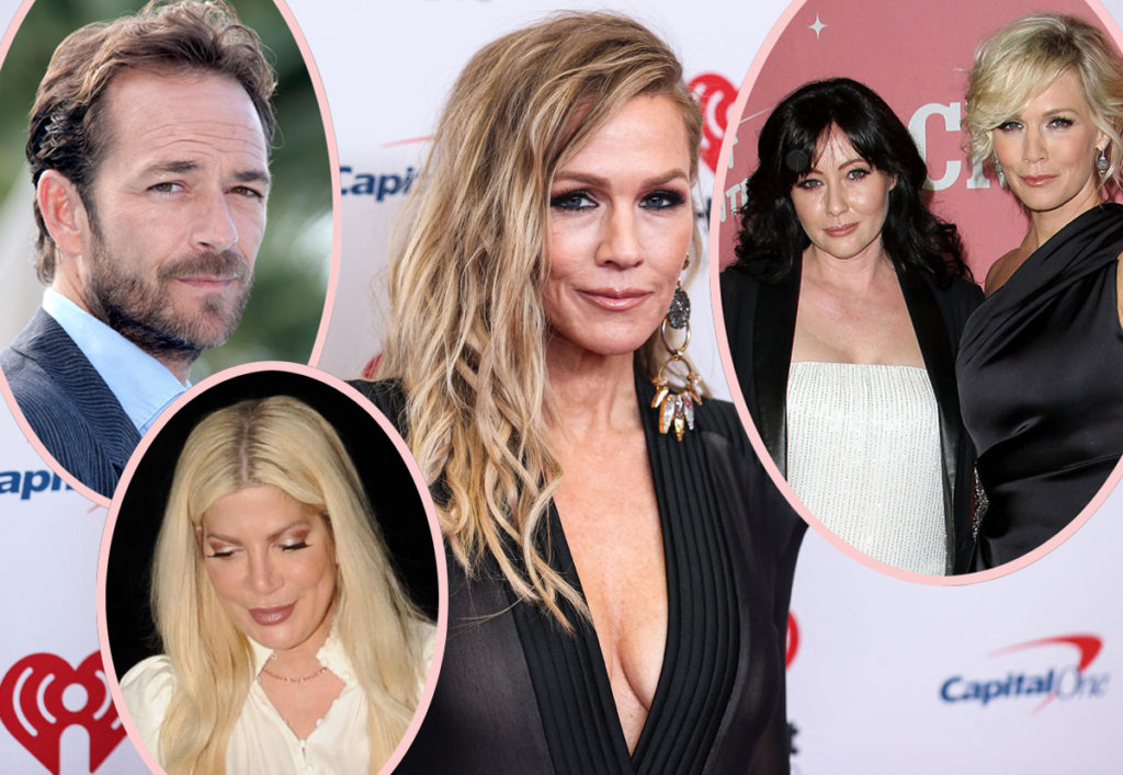 Jennie Garth Scared Shannen Doherty Luke Perry Deaths Tori Spelling Podcast