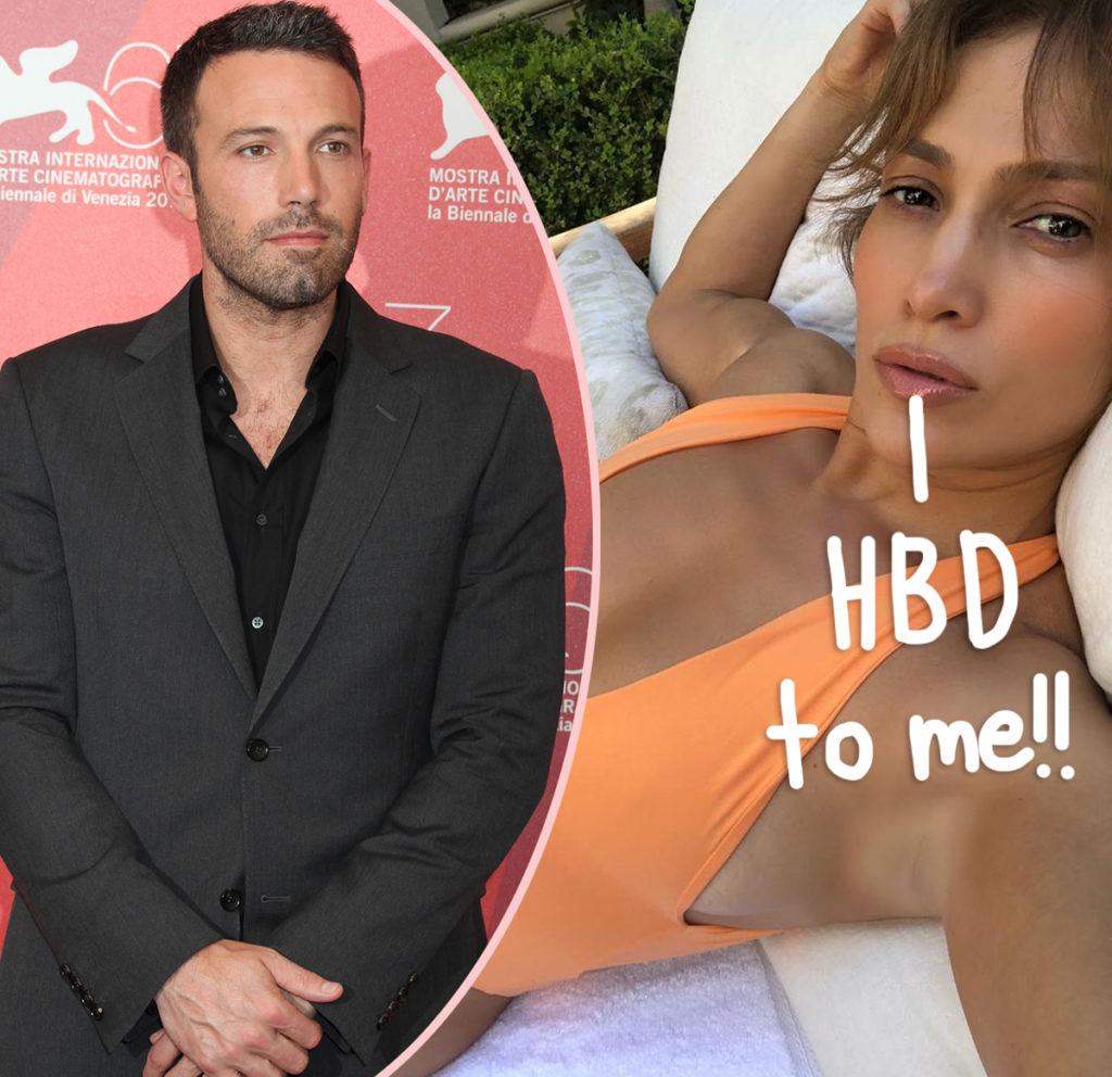 Jennifer Lopez Makes Out With Ben Affleck While Celebrating Her 52nd Birthday!