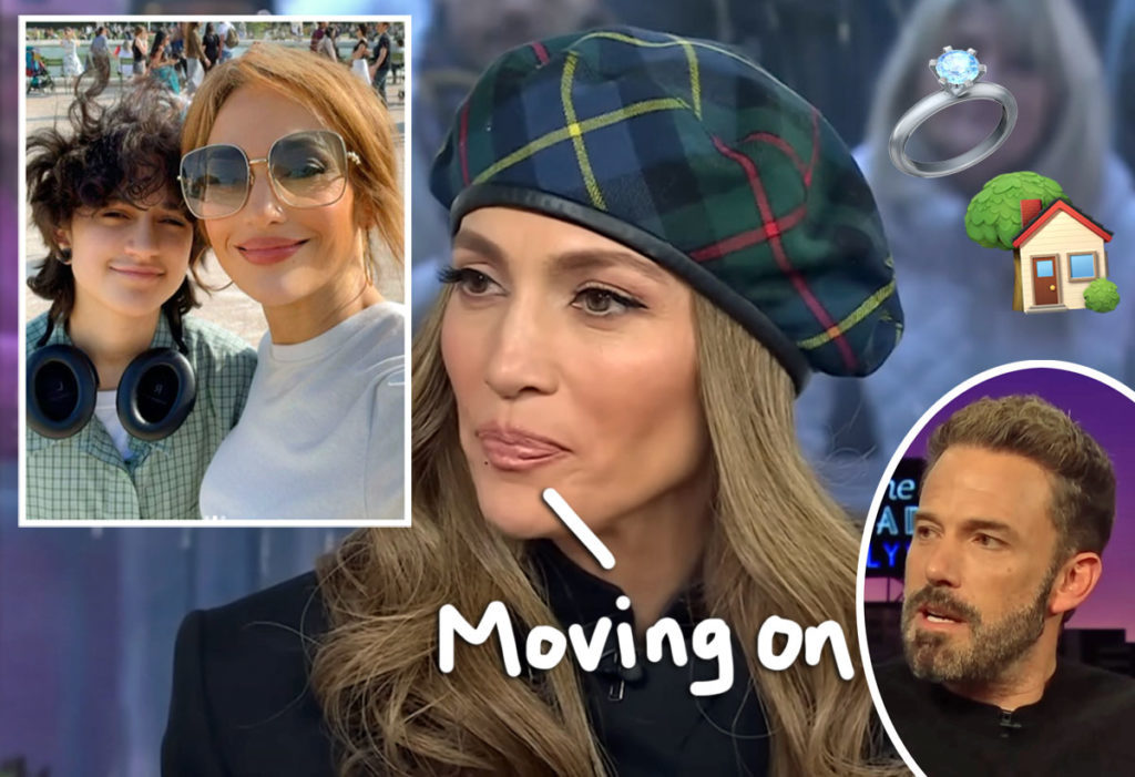 Jennifer Lopez Goes RINGLESS While Checking Out $68M LA Mansion With Daughter!