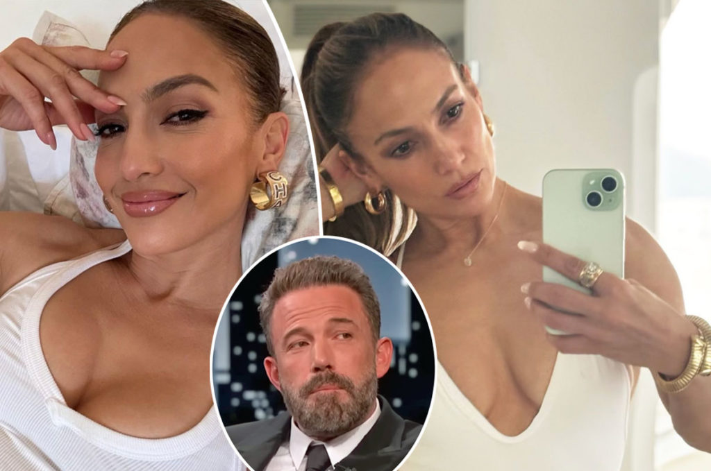 Jennifer Lopez Makes Sure You See NO Wedding Ring In Hot New Selfie!