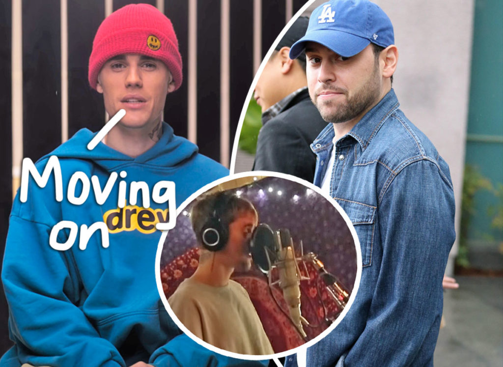 Justin Bieber ‘Hasn’t Talked’ To Scooter Braun IN MONTHS – And Is Working On New Album Without Him!