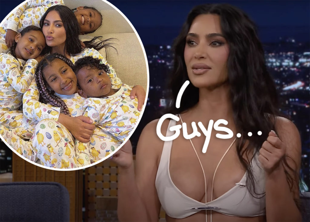 Kim Kardashian Says Her KIDS Try And Set Her Up With Guys!