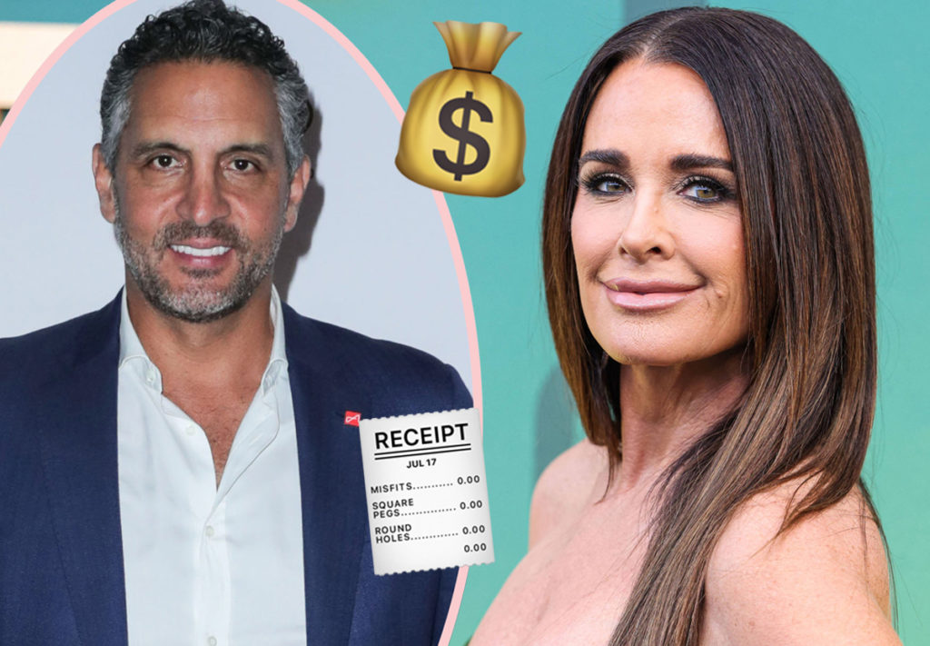 When It Rains It Pours -- Kyle Richards & Mauricio Umansky Just Got Hit With A Tax Lien!