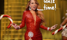 Mariah Carey guess Christmas pop songs quiz