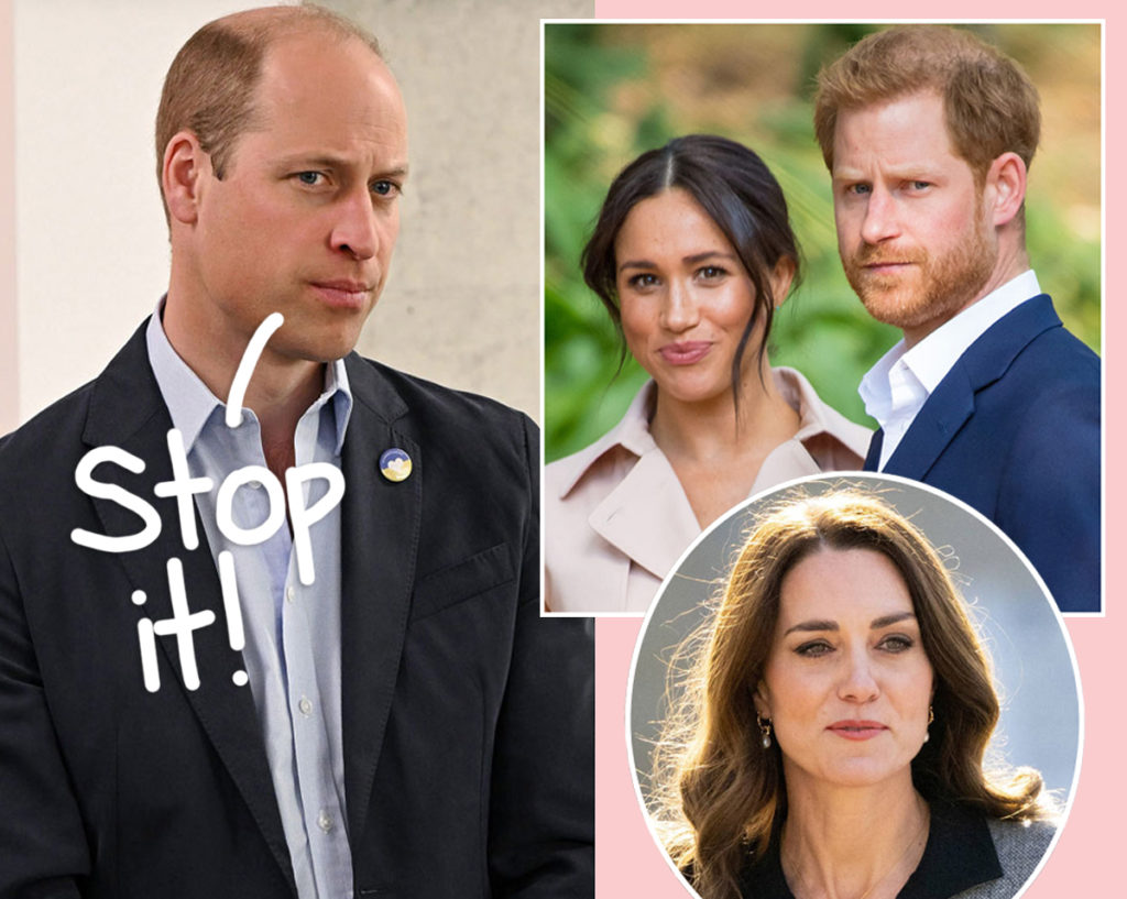 Prince William Is Supposedly 'Furious' With Prince Harry & Meghan Markle Over THIS Disrespect Shown To His Wife!