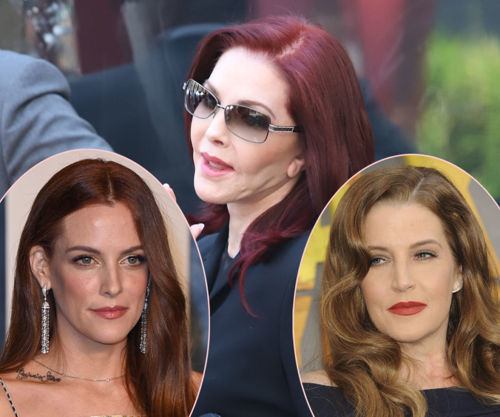 Priscilla Presley Talks Lisa Marie's Final Moments -- And Says Estate Feud With Riley Keough Was 'Publicity'?!