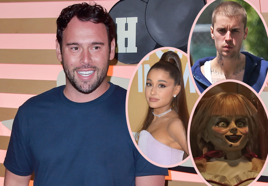 Scooter Braun Laughs Off Rumors Justin Bieber Ariana Grande Leaving