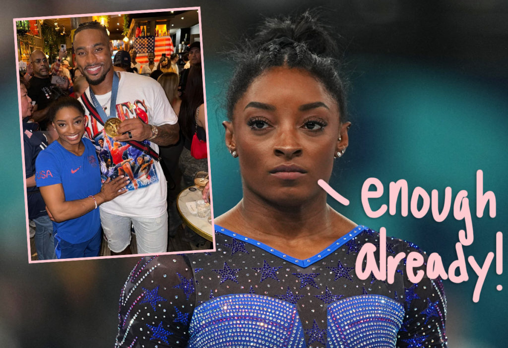 Simone Biles Claps Back HARD After Husband Jonathan Owens Got Dragged For Wearing Her Olympic Gold Medal!