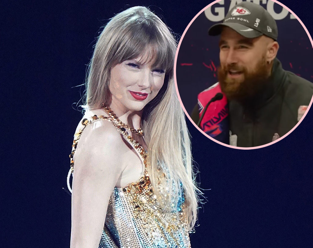 Travis Kelce Attends Eras Tour Show In Singapore After He & Taylor Swift Show Off PDA During Mall Date!