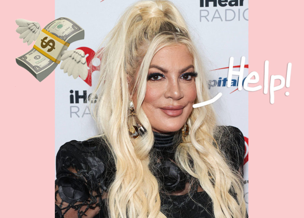 Tori Spelling Admits She's Broke -- But Sees THIS As Her Way Back To Financial Stability!