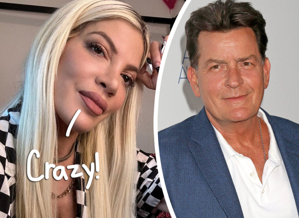 Tori Spelling Recalls Wild Night At Charlie Sheen’s House When He Offered Her A ‘Hot Crack Pipe’