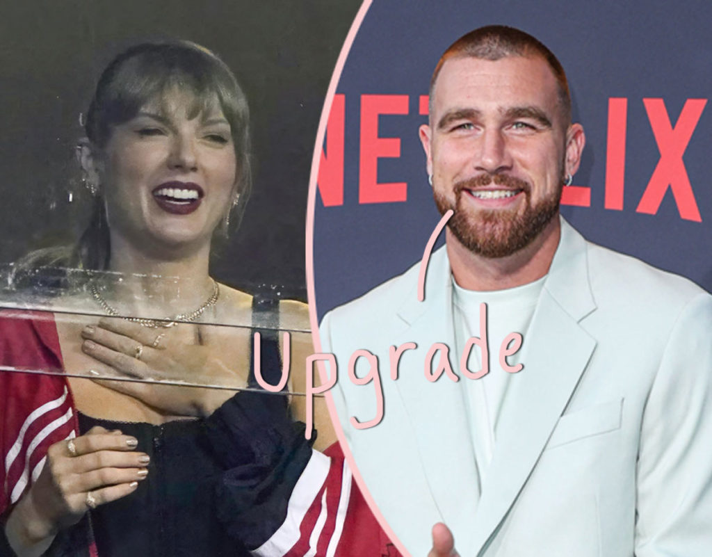 Aww! Did Travis Kelce Update His Arrowhead Stadium Suite With A Taylor Swift Easter Egg?! 