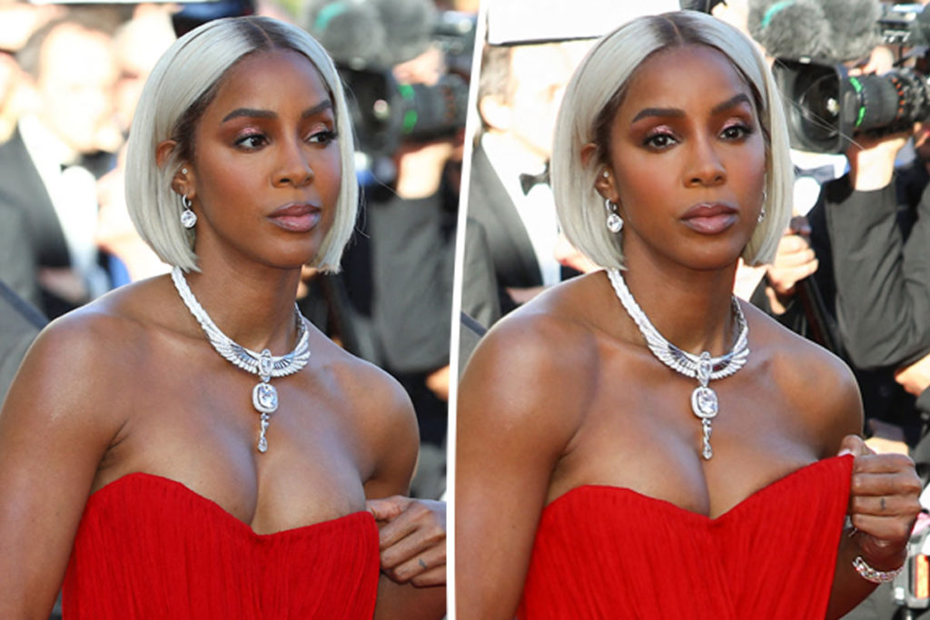 Kelly Rowland's Yelling At Cannes Explained!